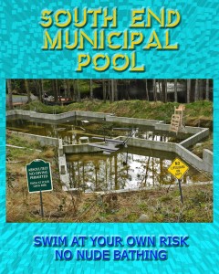 SWIM AT YOUR OWN RISK!!