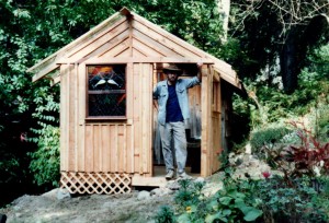 sauna before fire adj